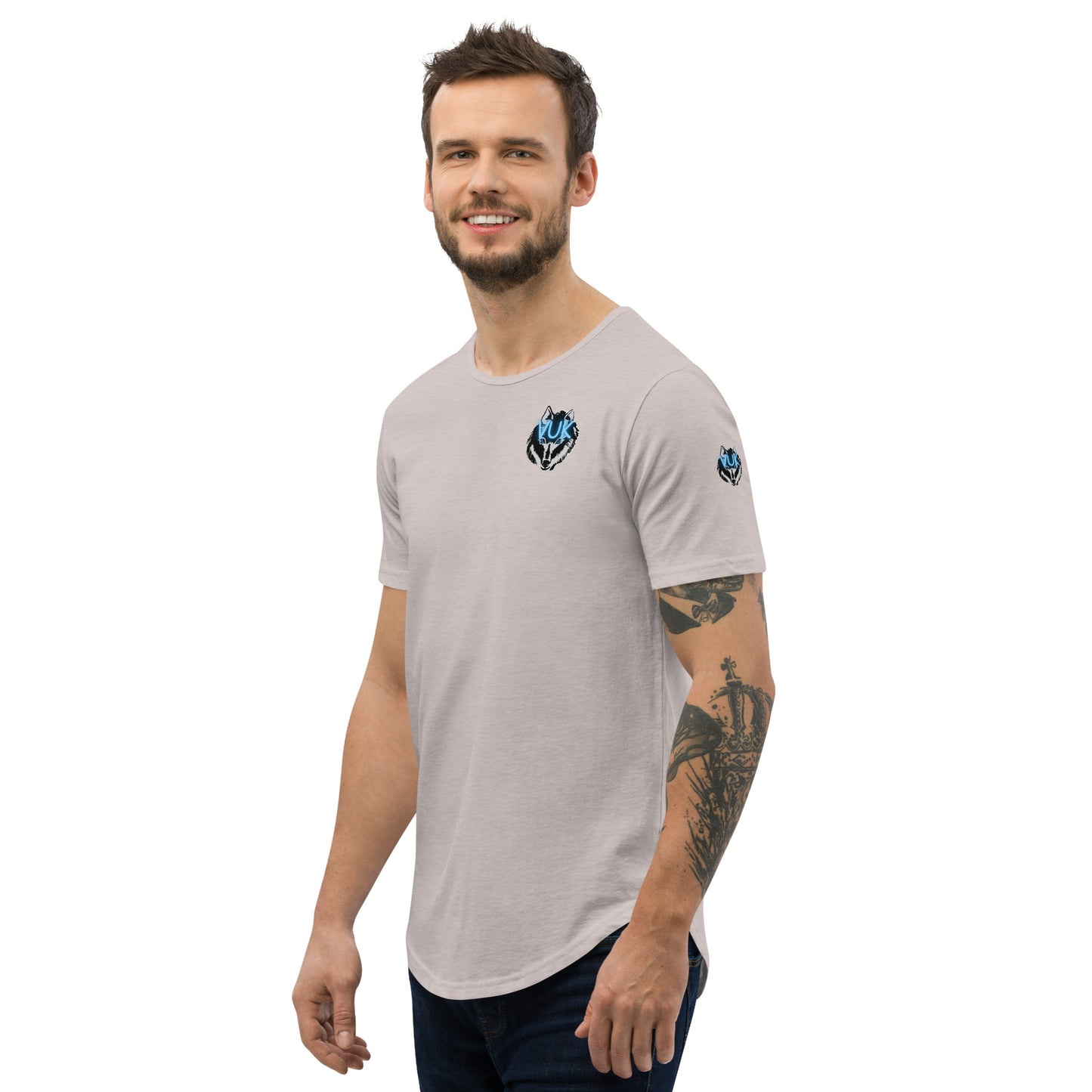 Men's Curved Hem T-Shirt