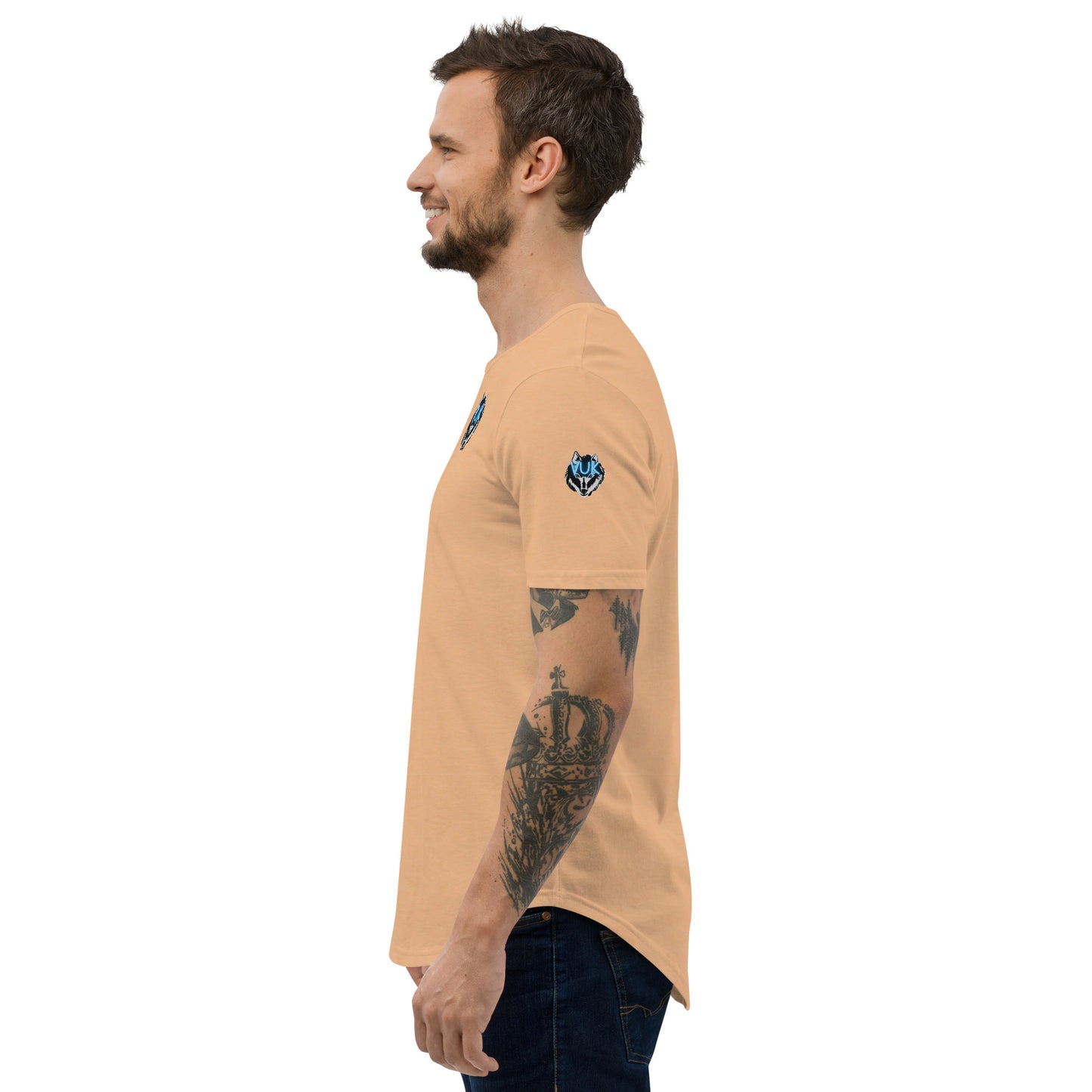 Men's Curved Hem T-Shirt