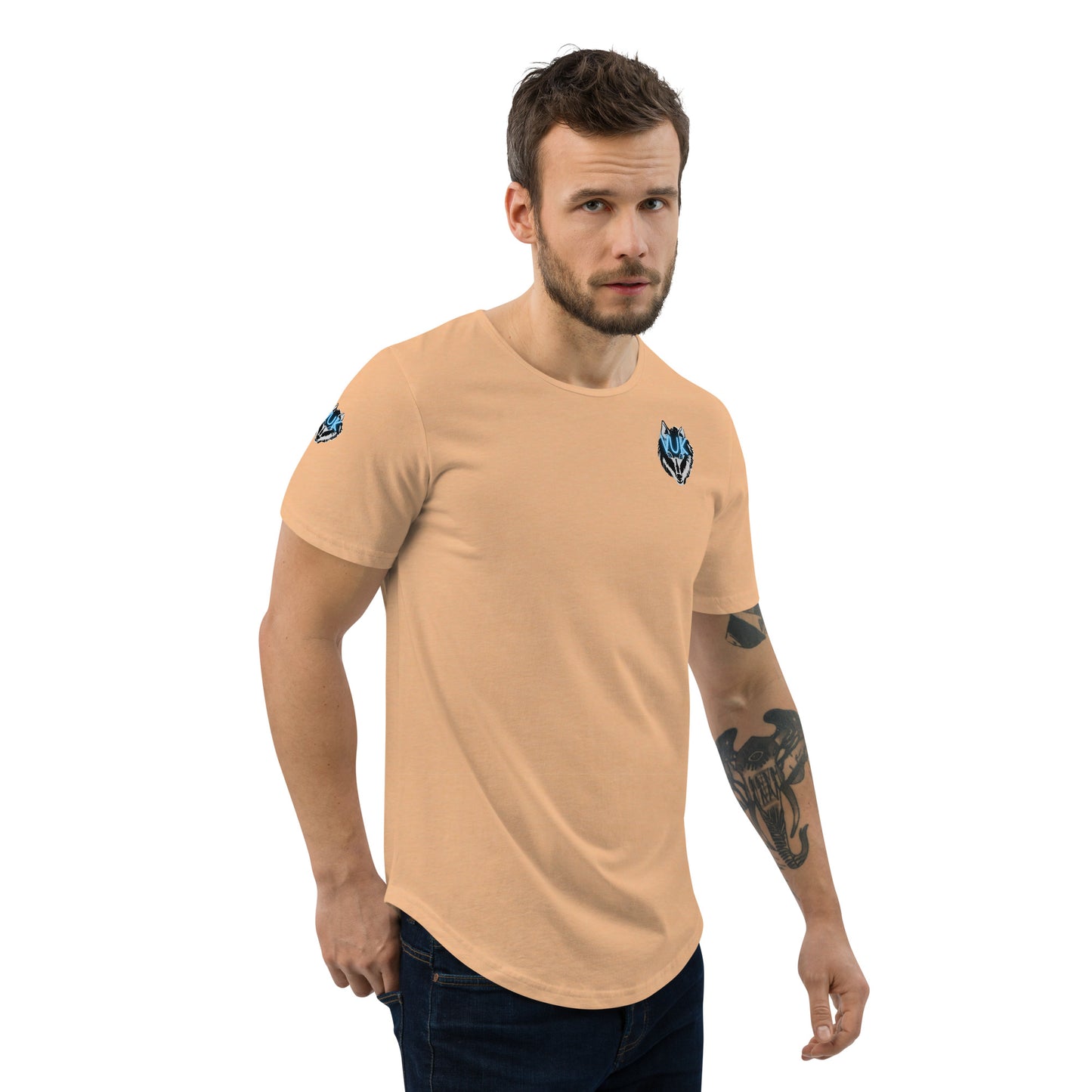 Men's Curved Hem T-Shirt