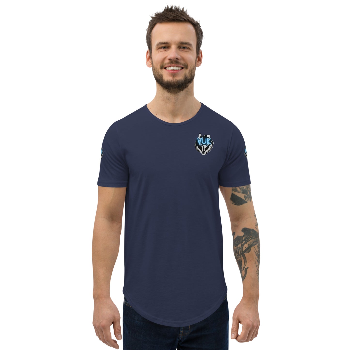 Men's Curved Hem T-Shirt