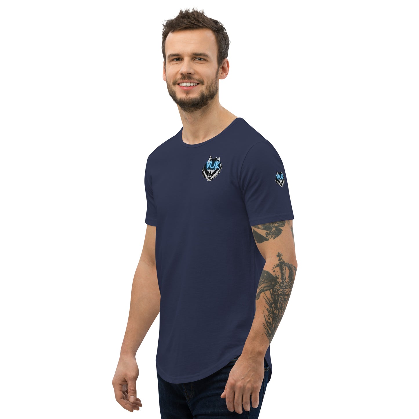 Men's Curved Hem T-Shirt