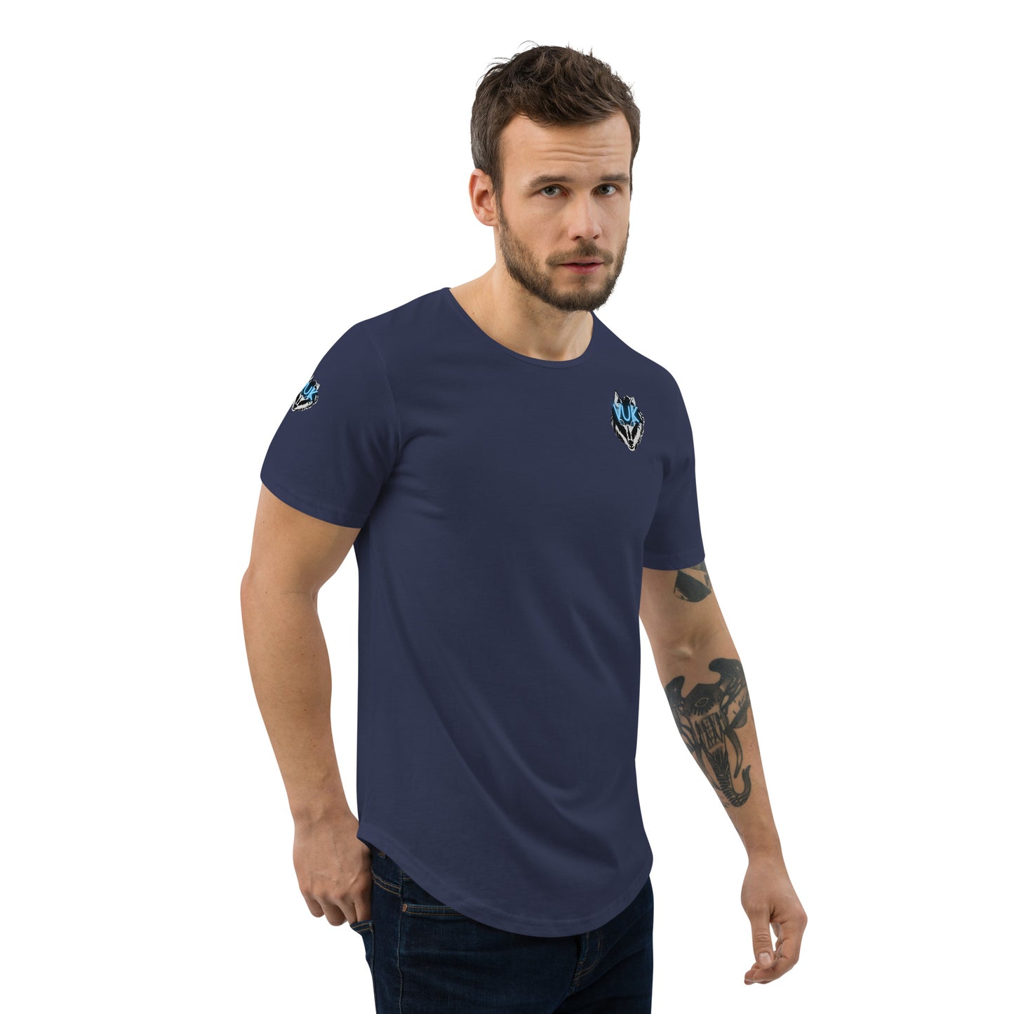 Men's Curved Hem T-Shirt