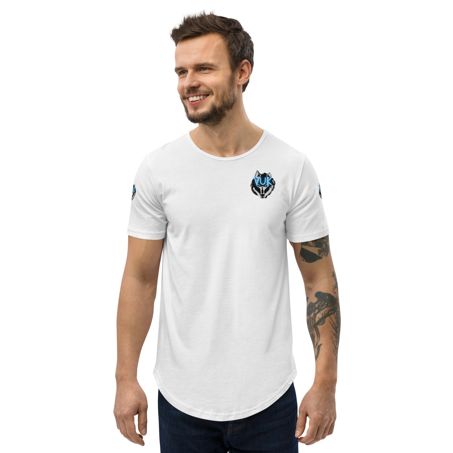 Men's Curved Hem T-Shirt